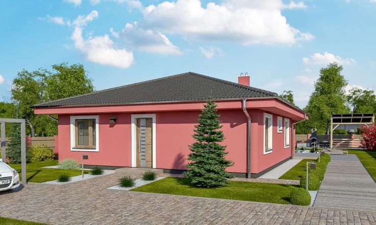 projekt domu BUNGALOW 158